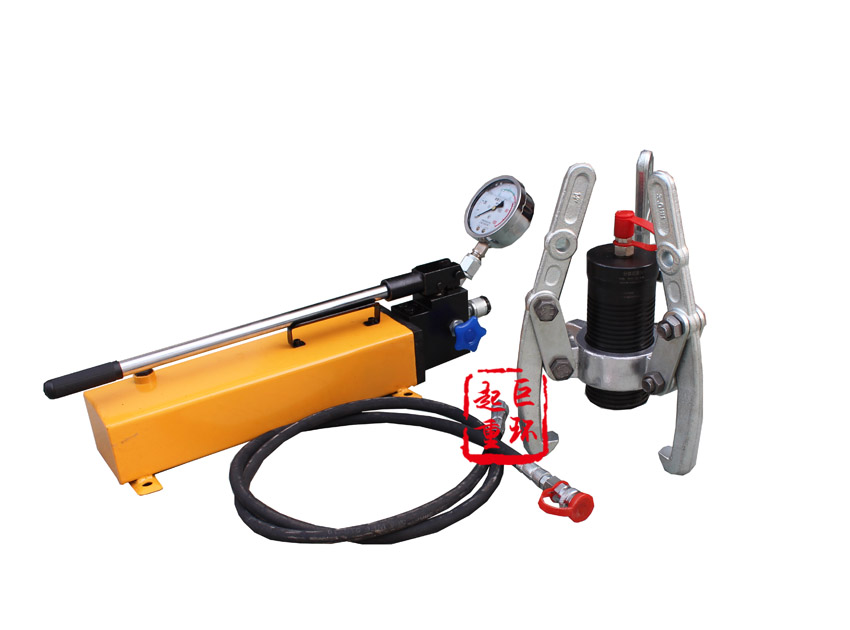 Separated hydraulic puller